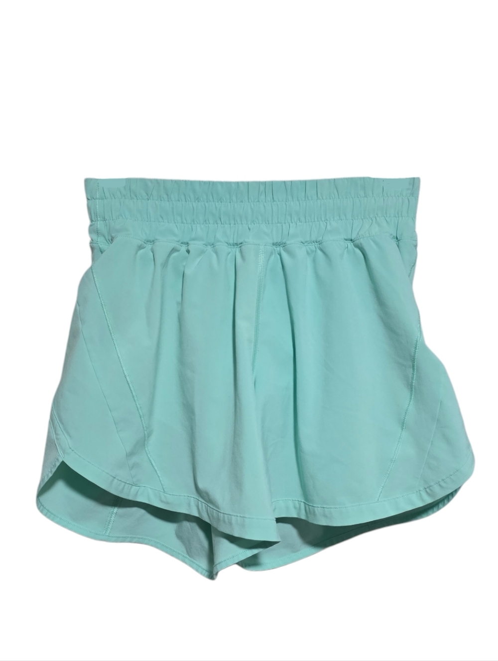lululemon Track That Mid-Rise Lined Short Wild Mint Size 6
